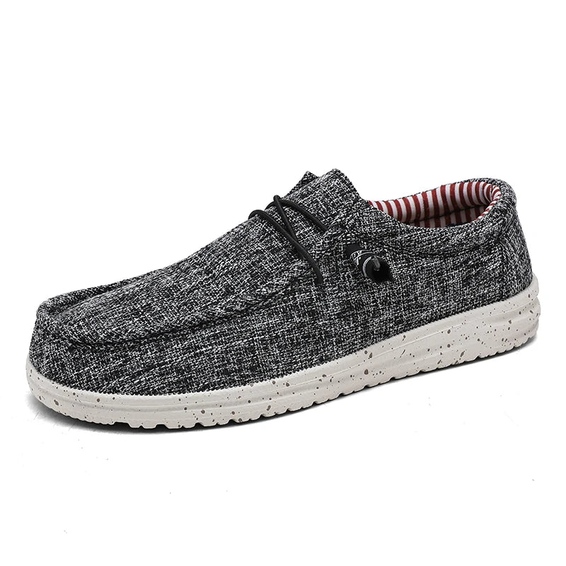 Hey Jude's Dude Shoes – black canvas casual shoes