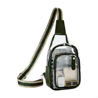 Clear Crossbody Bag Clear Bag for Stadium Events Clear Purses for Women Men