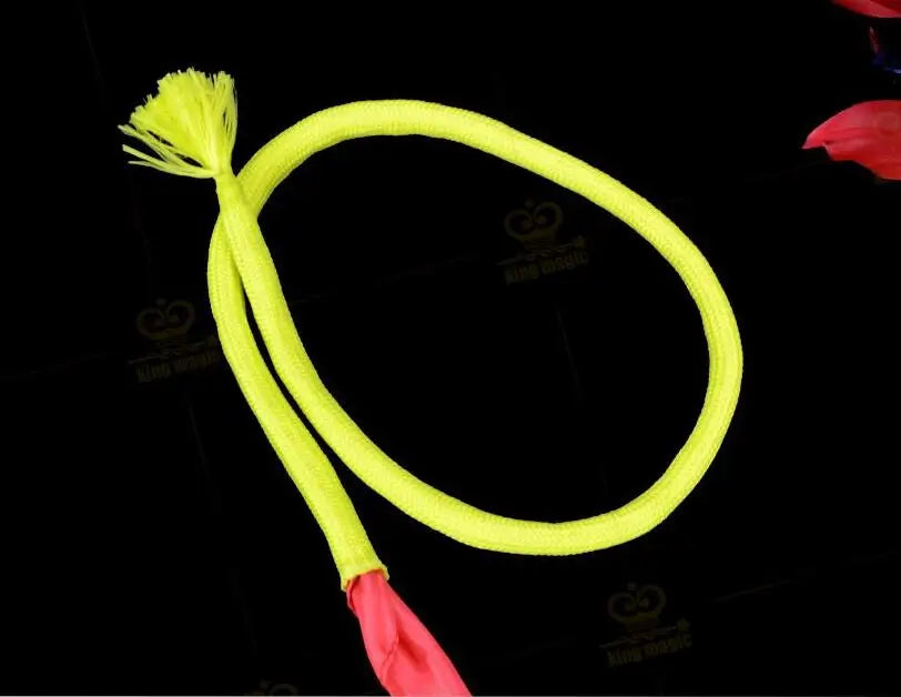 Rope to Silk Magic Trick, Instant Rope Transformation Illusion Prop for Close-Up, Stage Magic, Parties & Performances
