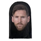 FaceFlip mesh costume mask — Dark Hair & Beard