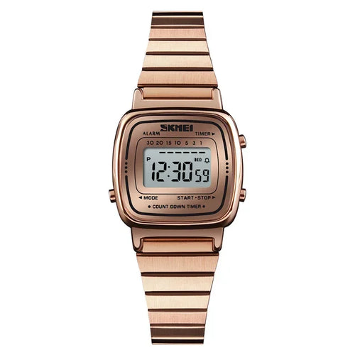 Steel Rose Gold