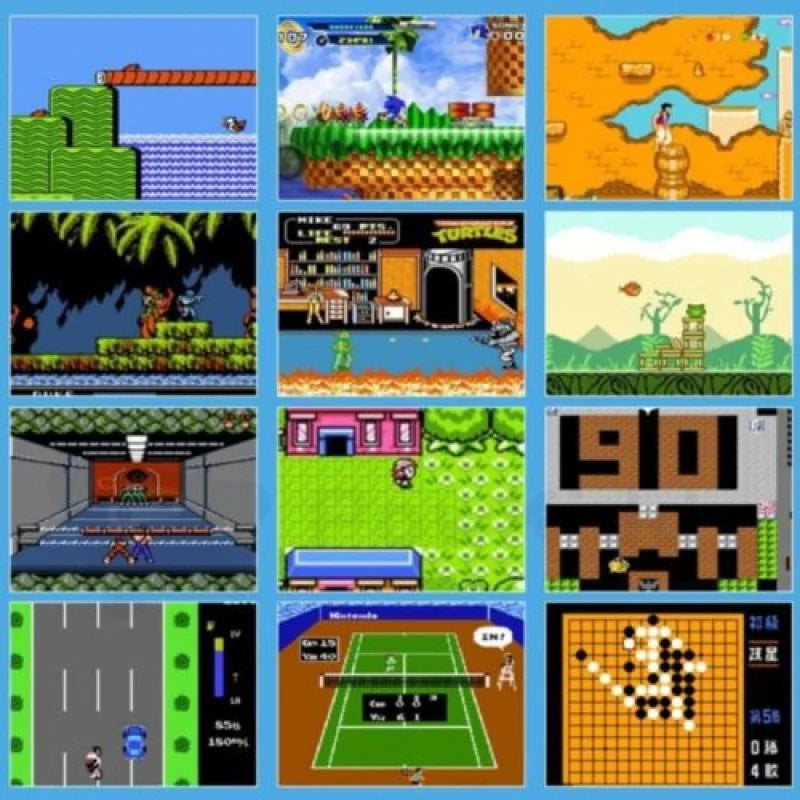 Retro Game Boy Emulator - Built-in 500 Games
