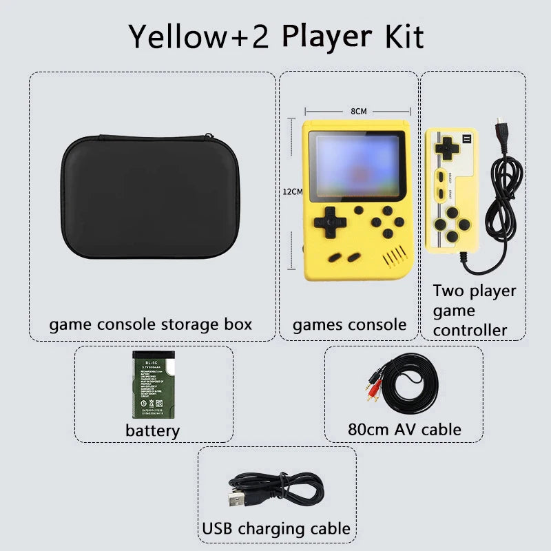 Retro Game Boy Emulator - Built-in 500 Games