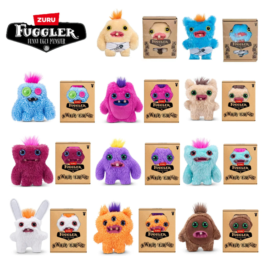 Fuggler Baby Fugg Ugly Teeth Monsters Plush Figures