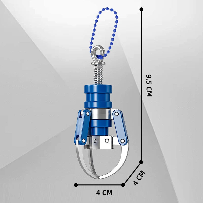 The Claw Machine Doll Grab-Clip Keychain Can Clip Simulated Mini Color Claw Keychain Bag Pendant Accessories for Party Gifts New