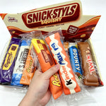 Slow-rise chocolate bar squishy assortment in hand