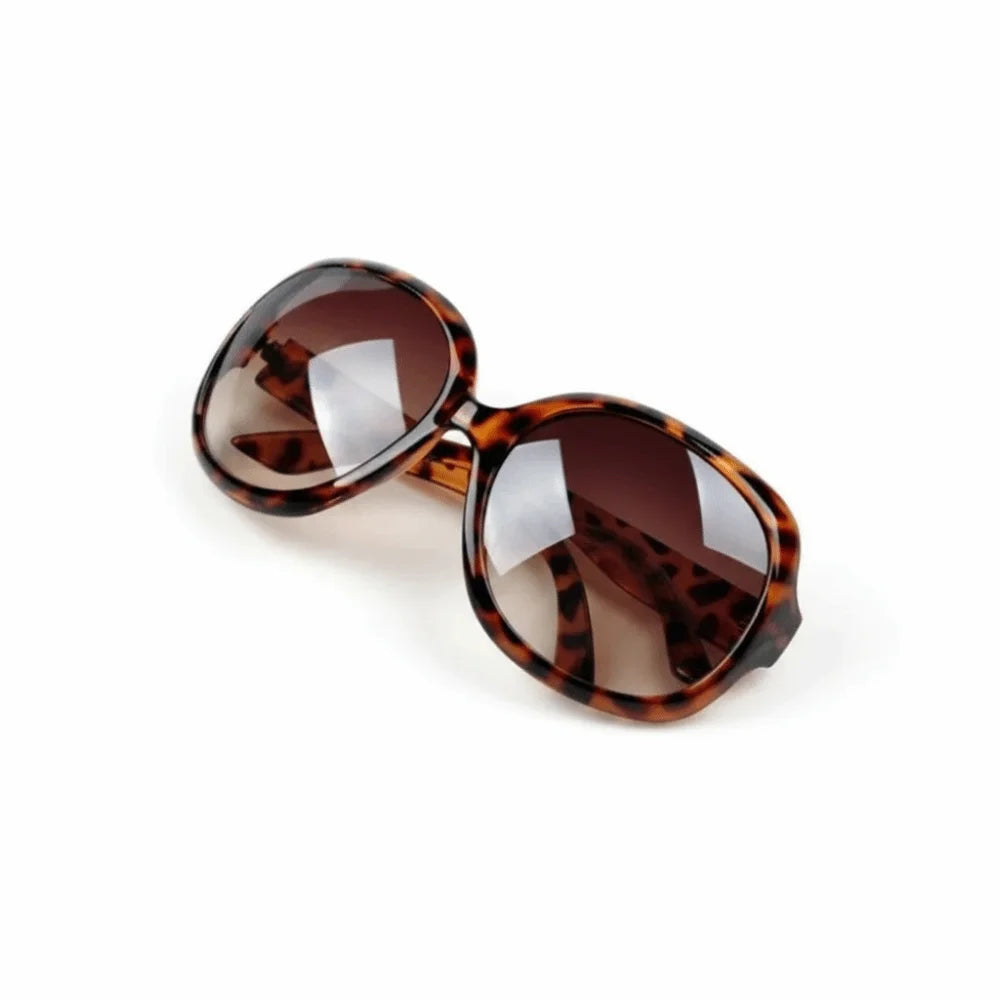 Vintage Oversized Sunglasses - Bug Eye Style Big Lens Sun Glasses 