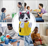 Husky hand puppet play ideas