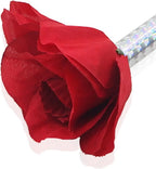 Magic Stick Rose Flower Trick Toy Appearing Flower Magic Prop Close up Stage Street Magic Illusion Gimmick Kids Birthday Gift