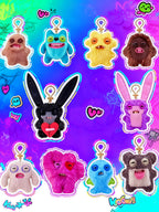 Original  Keychain Series 5 Funny Fugg Ugly Monster Plush Toys Cartoon Backpack Pendant Dolls Stuffed Peluche Gifts 11CM