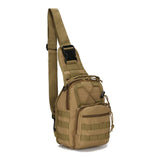 TrailGrid MOLLE tactical sling pack – Khaki