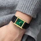 New Classic Square Watch for Men Women Simple Two-Hand Design Fashion Leather Strap Waterproof Quartz Wristwatches Drop Shipping