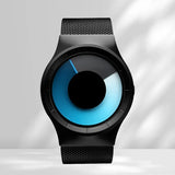 NEW Creative Quartz Watches Men Top Fashion Brand Casual Stainless Steel Mesh Band Unisex Watch Clock Male Female Gentleman Gift