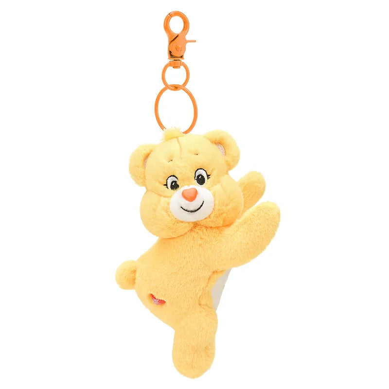 Genuine Carebears Bag Charms Scented Plush Keychain Stuffed Toys Keyring Keychain Backpack Charm