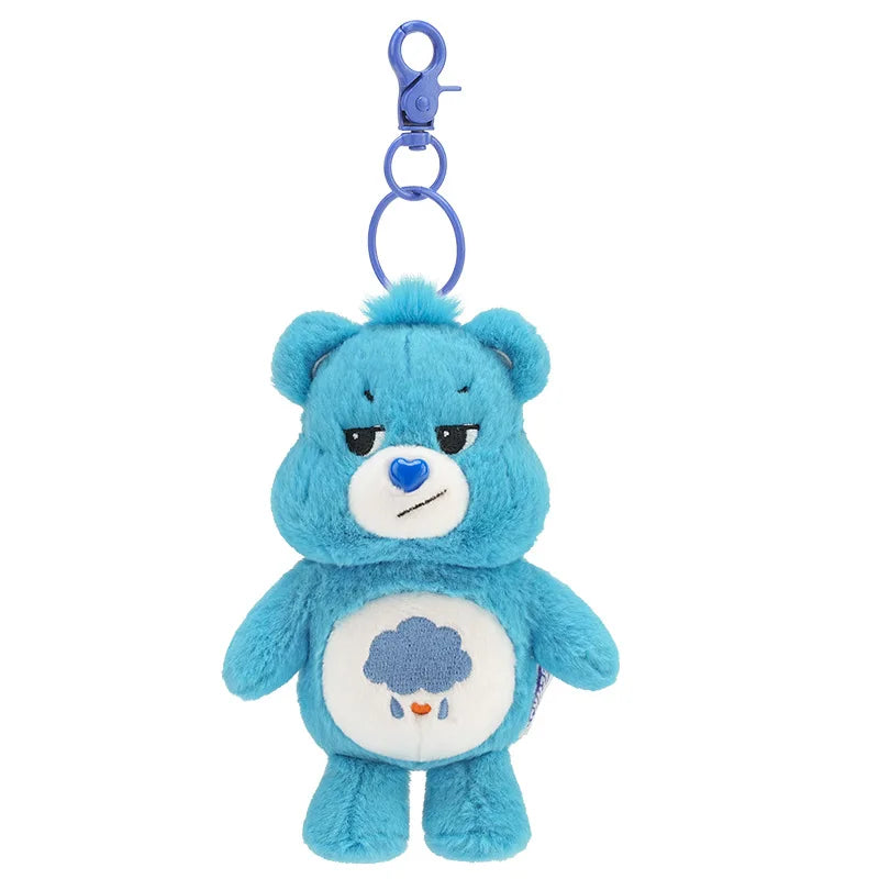 Genuine Carebears Bag Charms Scented Plush Keychain Stuffed Toys Keyring Keychain Backpack Charm