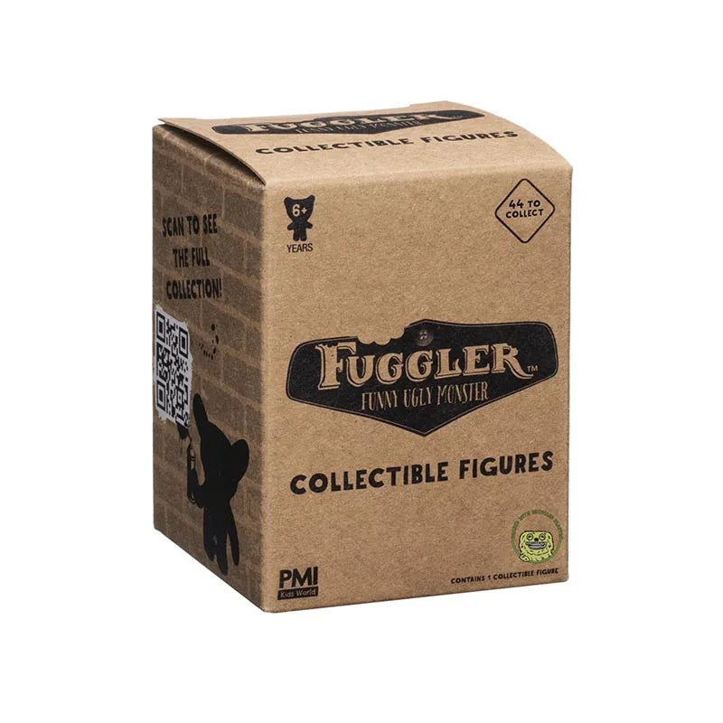 Original Fuggler Figurine Keychain Toys Blind Box Ugly Monster Tooth Wide Eyed Weirdo Screech Collectible Model Backpack Pendant
