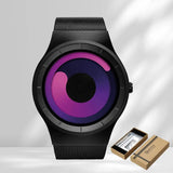 NEW Creative Quartz Watches Men Top Fashion Brand Casual Stainless Steel Mesh Band Unisex Watch Clock Male Female Gentleman Gift