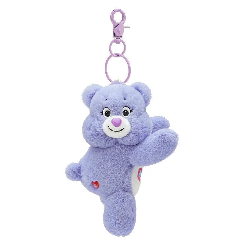Genuine Carebears Bag Charms Scented Plush Keychain Stuffed Toys Keyring Keychain Backpack Charm