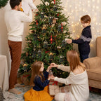 Christmas tree decorating inspiration for the cat ornament set