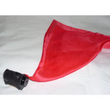 Motorized Power Reel beside the silk used for flying-silk magic effects