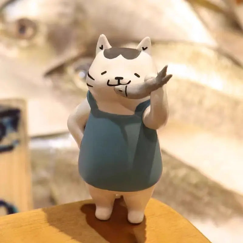 Ms Cat Blind Box Figure Toys Kittens Dolls Meow Market Blind Bag Decoration Kids Christmas Gift