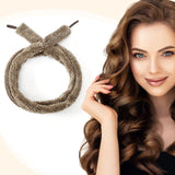 Satin Heatless Hair Curler, Lazy Natural Soft Wave DIY Heatless Curls for Sleep in Overnight, for All Hair Types