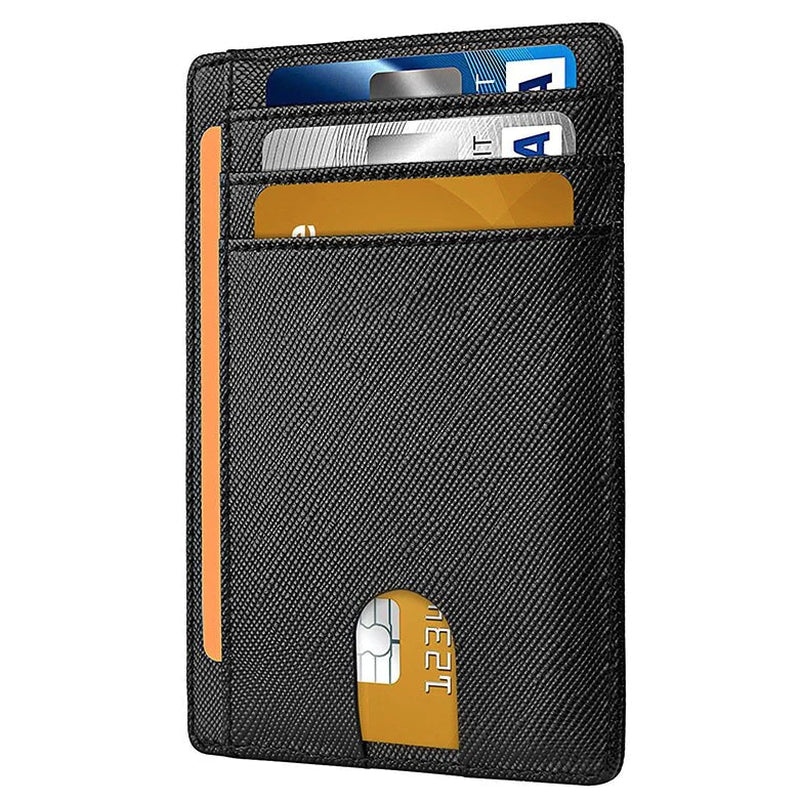 Crosshatch Black wallet