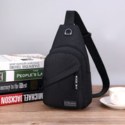 SwitchSide Sling multi-pocket chest bag front view