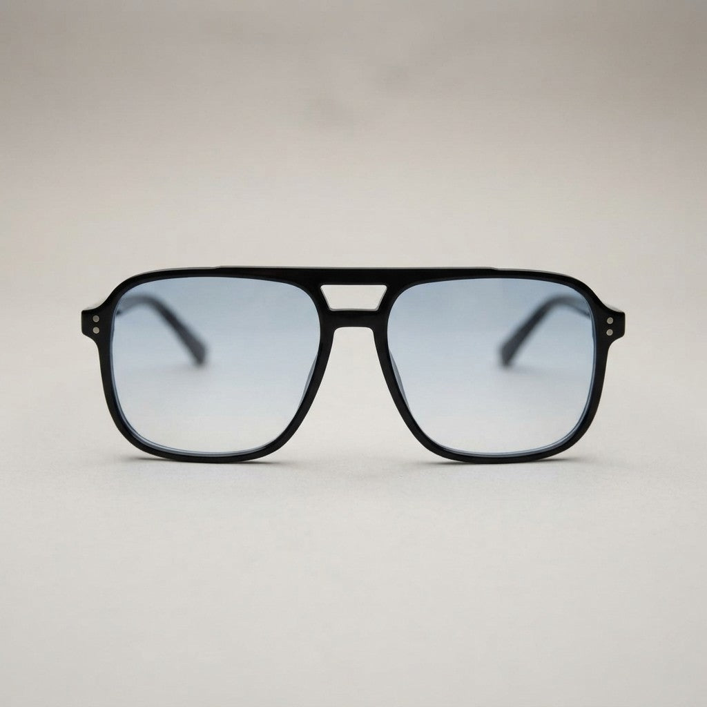 Vintage Aviator Sun Glasses for Men or Women Big Oversized Retro Aviators Sunglasses Unisex Square Shades