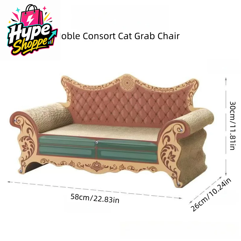 Royal Cat Scratch Victorian Sofa 