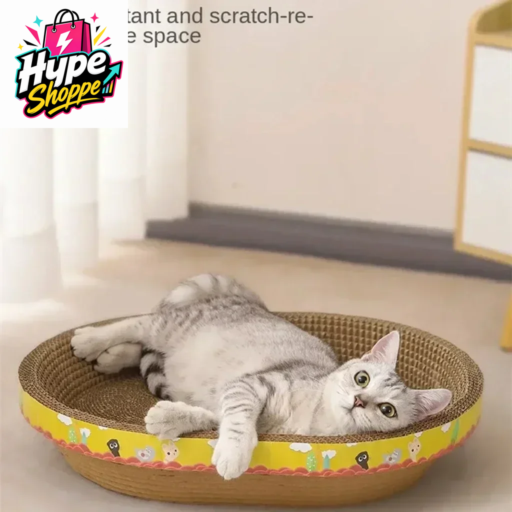 Cozy Cat Scratch Bowl Nest 