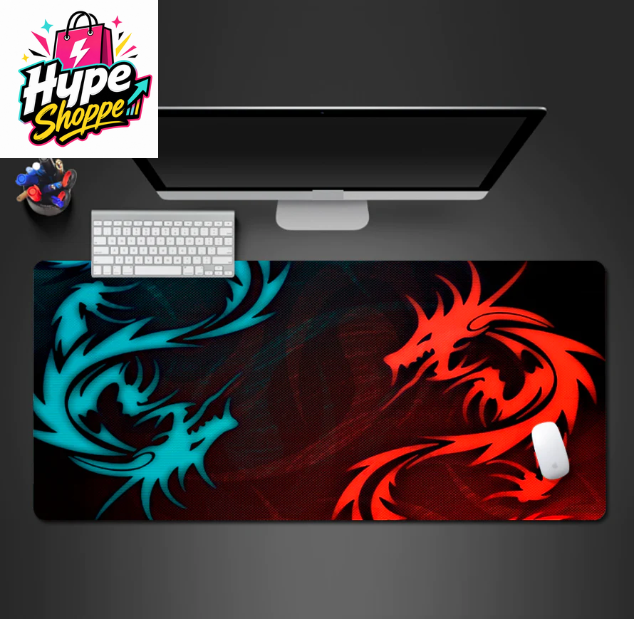 Extended Gaming Mouse Pad Desk Keyboard Mat Large Size 800MM X 300MM 31X12