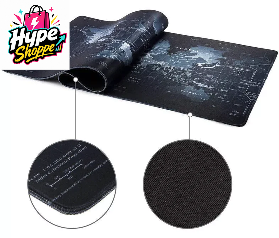 Extended Gaming Mouse Pad Desk Keyboard Mat Large Size 800MM X 300MM 31X12