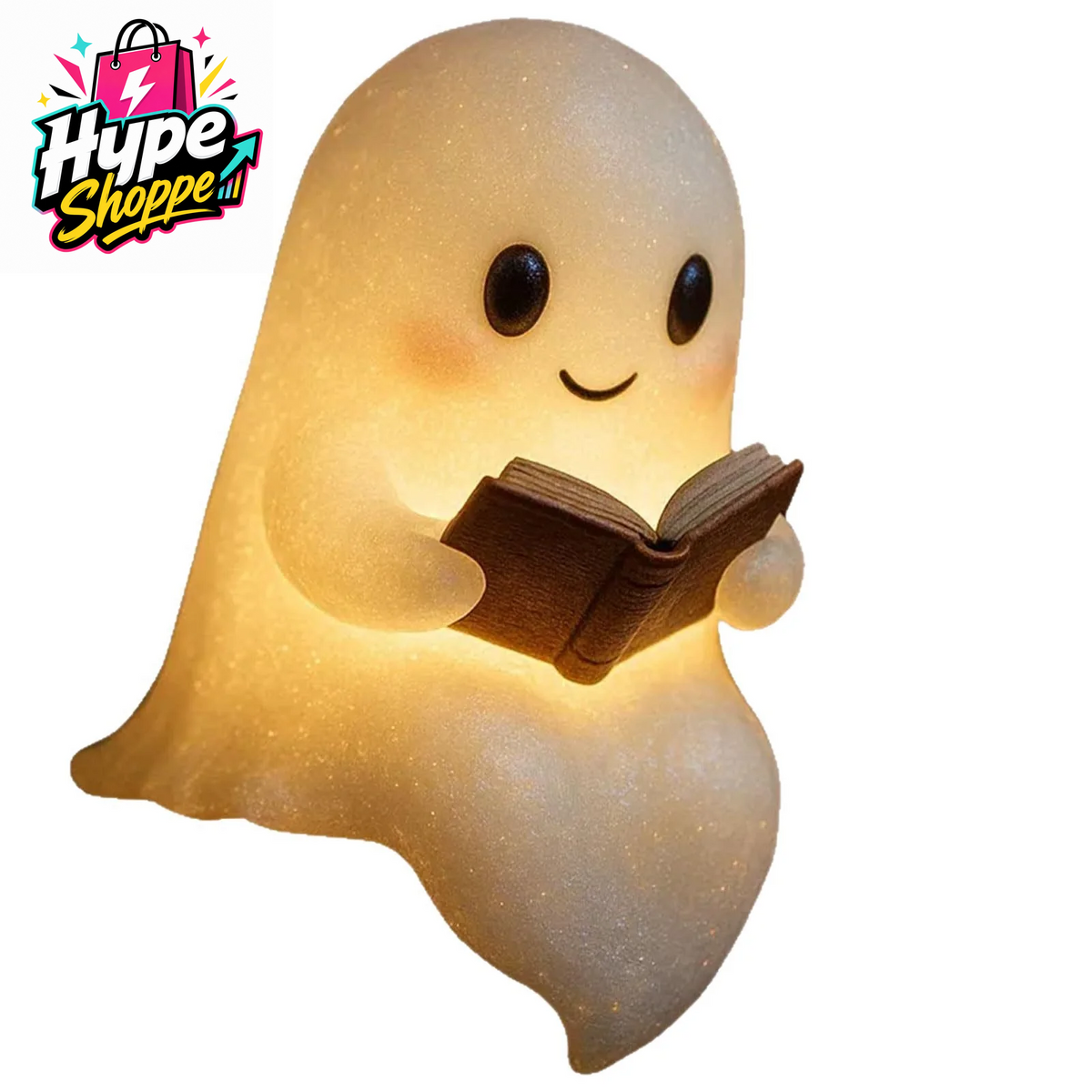 Cute LED Ghost Night Light Children'S Nightlight Gift Bedside Sleep Lamp Halloween Decorations Lovely Ghost Lamp Warm Light