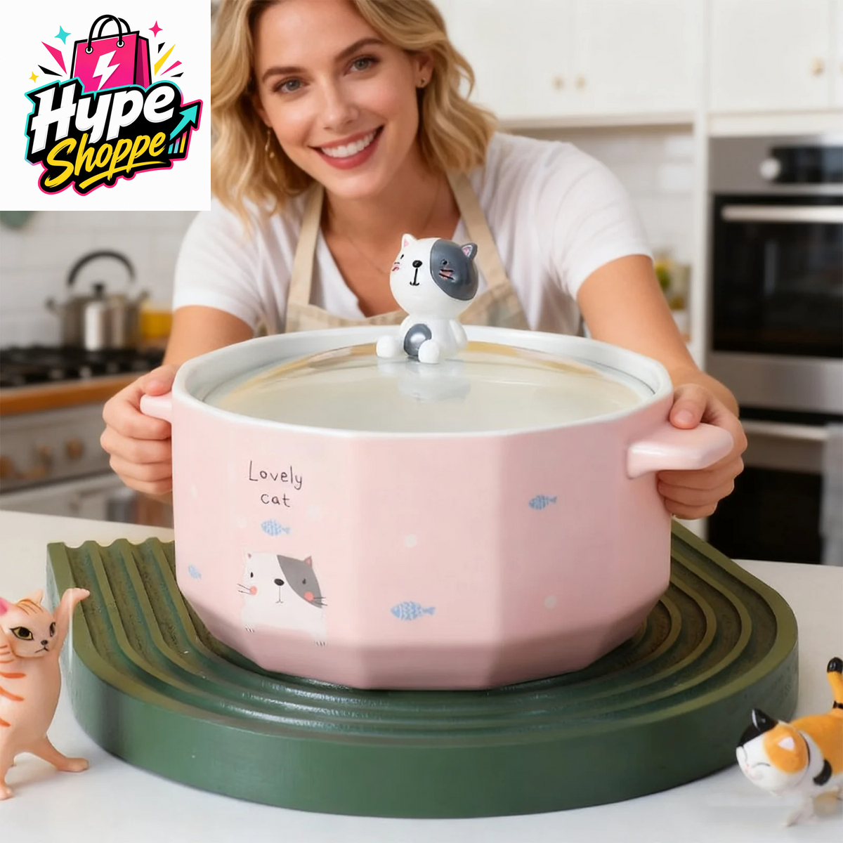 Kitty Cat Noodles Bowl - 1QT