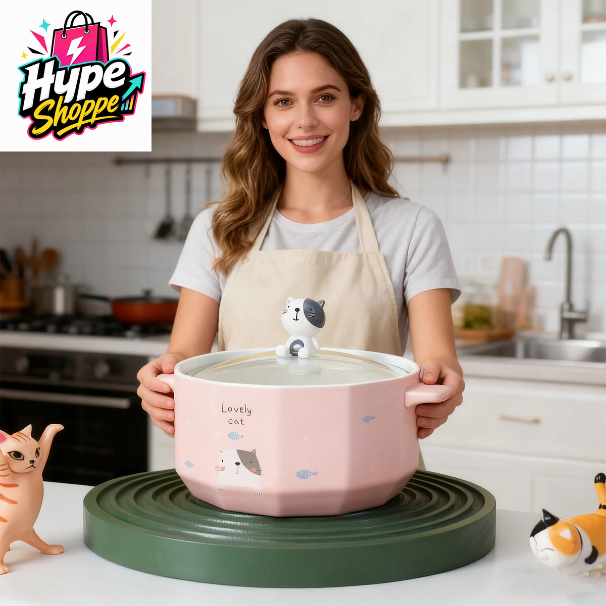Kitty Cat Noodles Bowl - 1QT