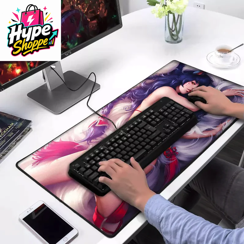 Extended Gaming Mouse Pad Desk Keyboard Mat Large Size 800MM X 300MM 31X12