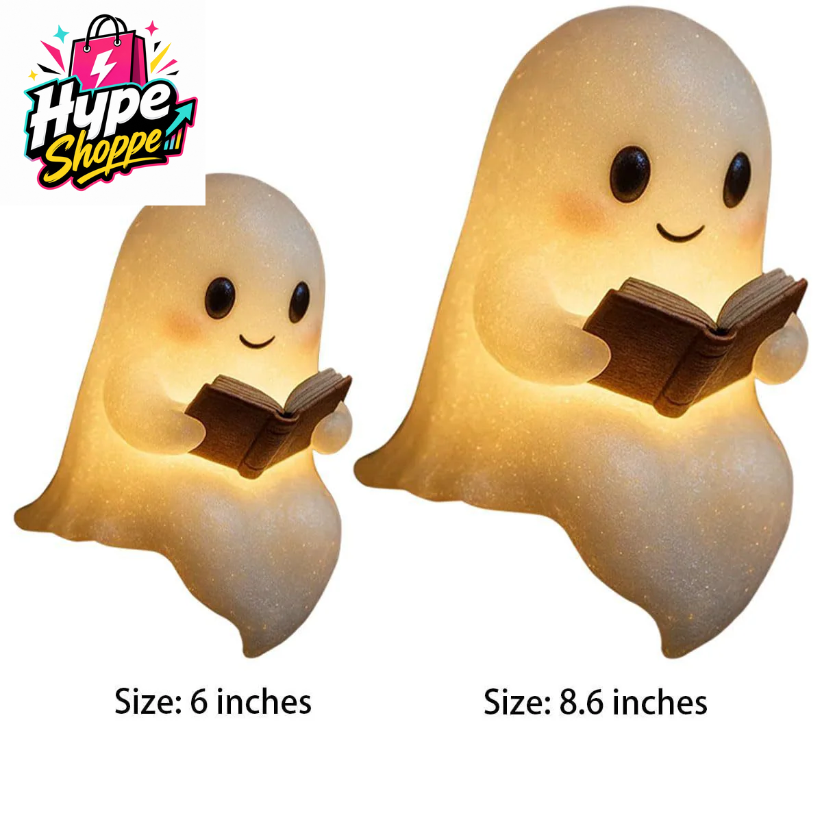 Cute LED Ghost Night Light Children'S Nightlight Gift Bedside Sleep Lamp Halloween Decorations Lovely Ghost Lamp Warm Light